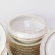 Limoges porcelain dinner service by Chapus Frères 40 pieces