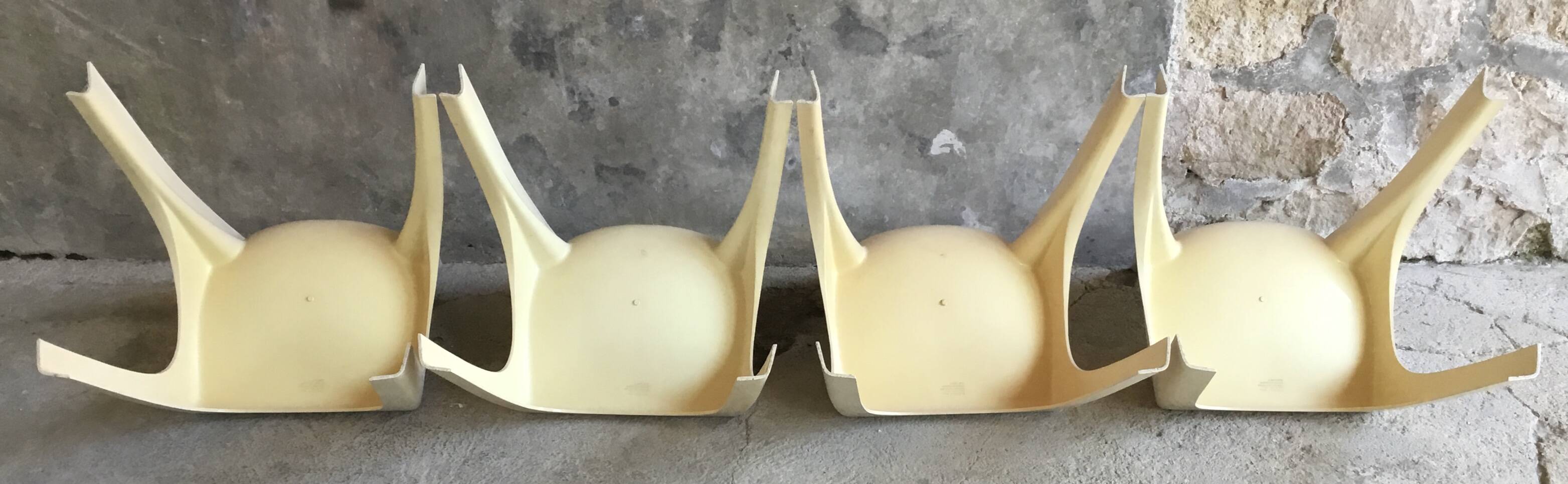 Kartell chair model 4850 design Castiglioni Gaviraghi Lanza made in Italy 1960