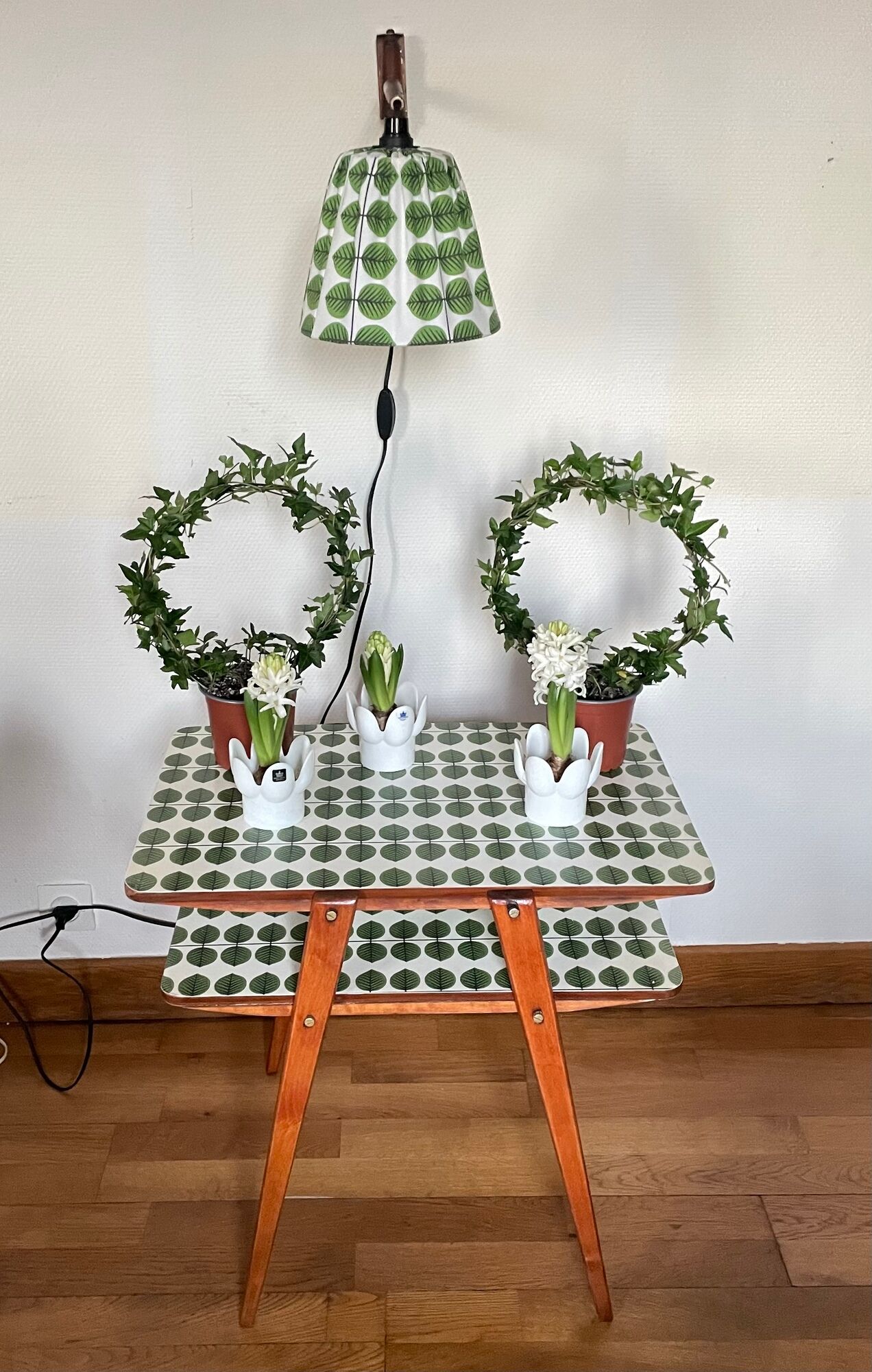 Table & lamp by H-A Jakobsson 1960
