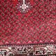 1950s Handmade Indian wool medallion rug, red, 102 × 159 cm - 1C1296