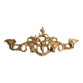 Perchero de bronce francés estilo Imperial