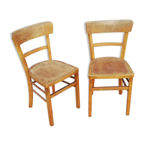 Paire de chaises bistrot