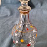 Service à liqueur à pois vintage