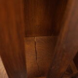 Old revolving library in solid oak