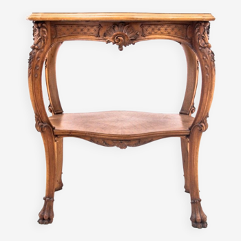 Table dans le style de Louis Philippe, France, vers 1870.