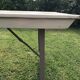 Table pliante en bois et fer