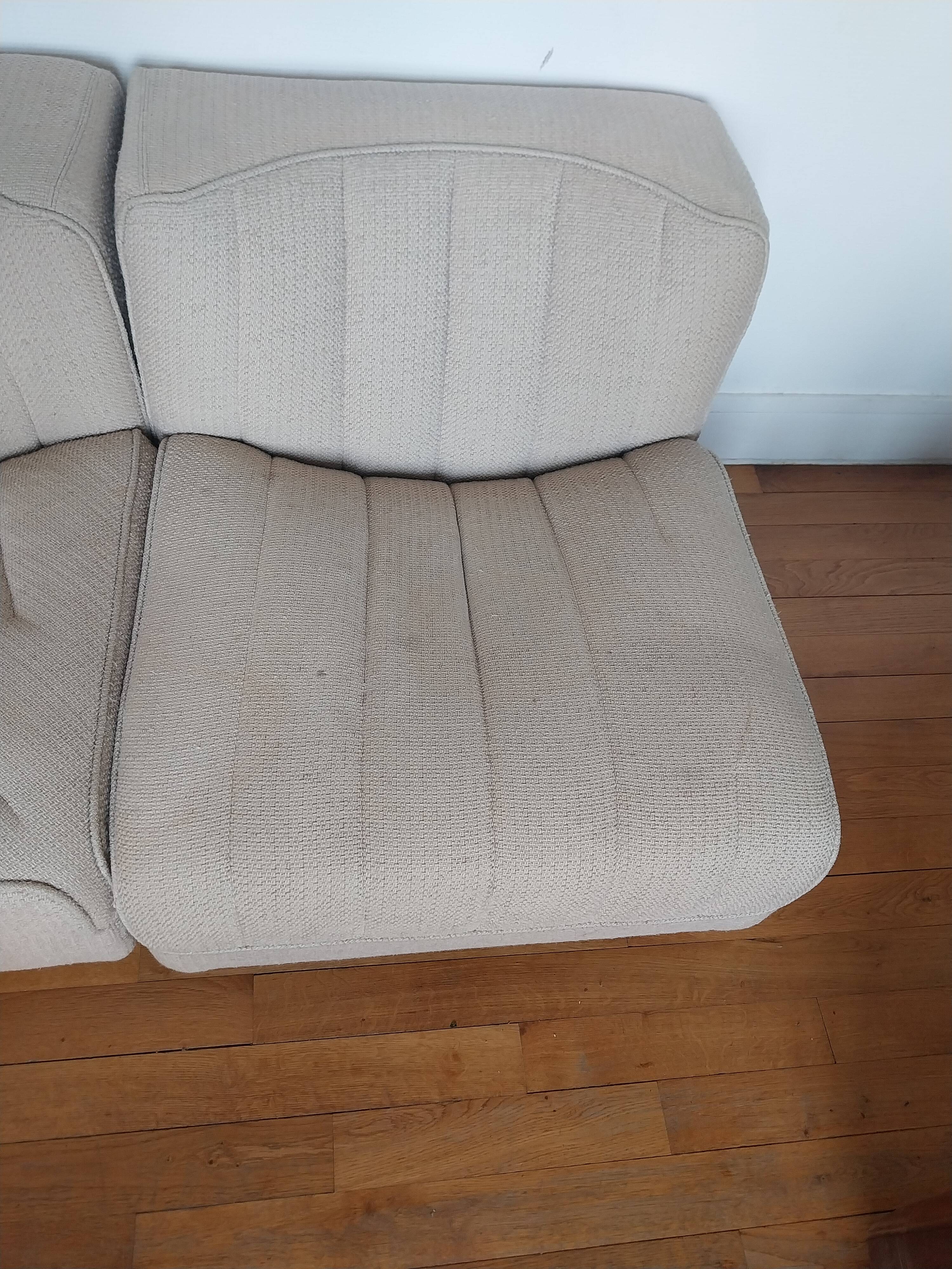 Pair of Novemila armchairs Tito Agnoli for international furniture 70s