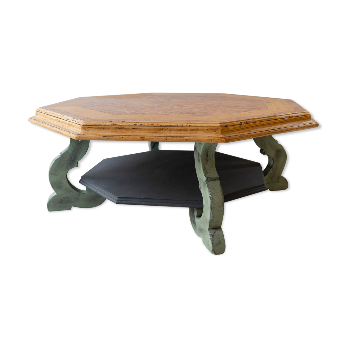 Hexagonal coffee table 130cm