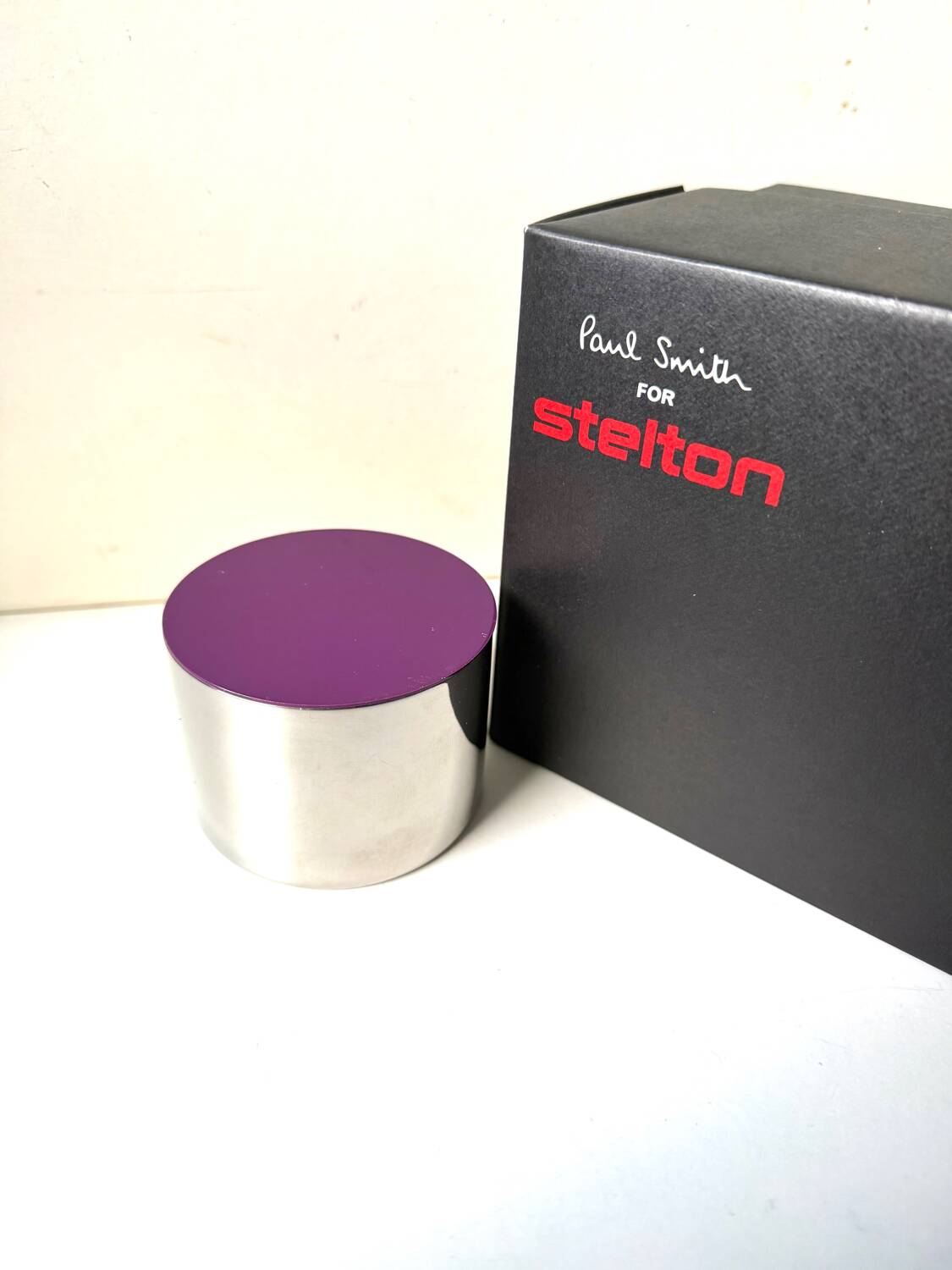PAUL SMITH for Stelton stainless steel container never used nib
