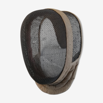 Fencing mask early 20th century