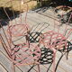 Trio de chaises de jardin