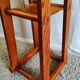 High chair for baby in solid pine - mid 20th century.