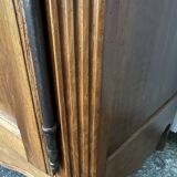 Louis XV Wardrobe in Solid Walnut, Late 19th Century