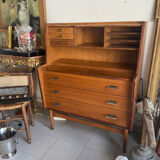 Scandinavian desk/chest of drawers