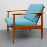 Armchair in light blue from the 1960s