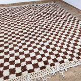 Handmade moroccan berber carpet 288 x 230 cm