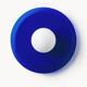 Blue ceiling/wall light