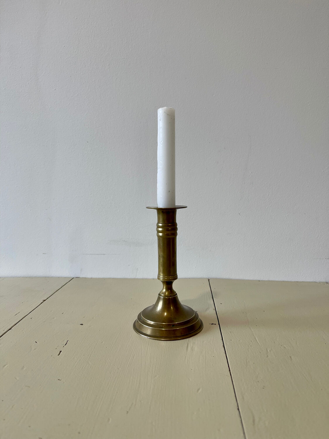 Brass candle holder
