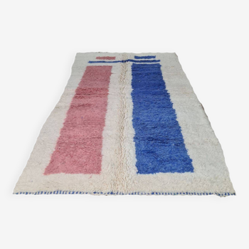 Handmade wool Berber rug 250 X 150 CM