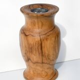 Olive wood vase (Medium size)