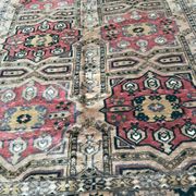 Tapis vintage turkmen afghan 161x242 cm
