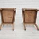 1950s, set 2 pcs of Danish dinning chairs, original good condition, oak wood.