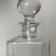 Crystal carafe and 4 glasses Daum France.