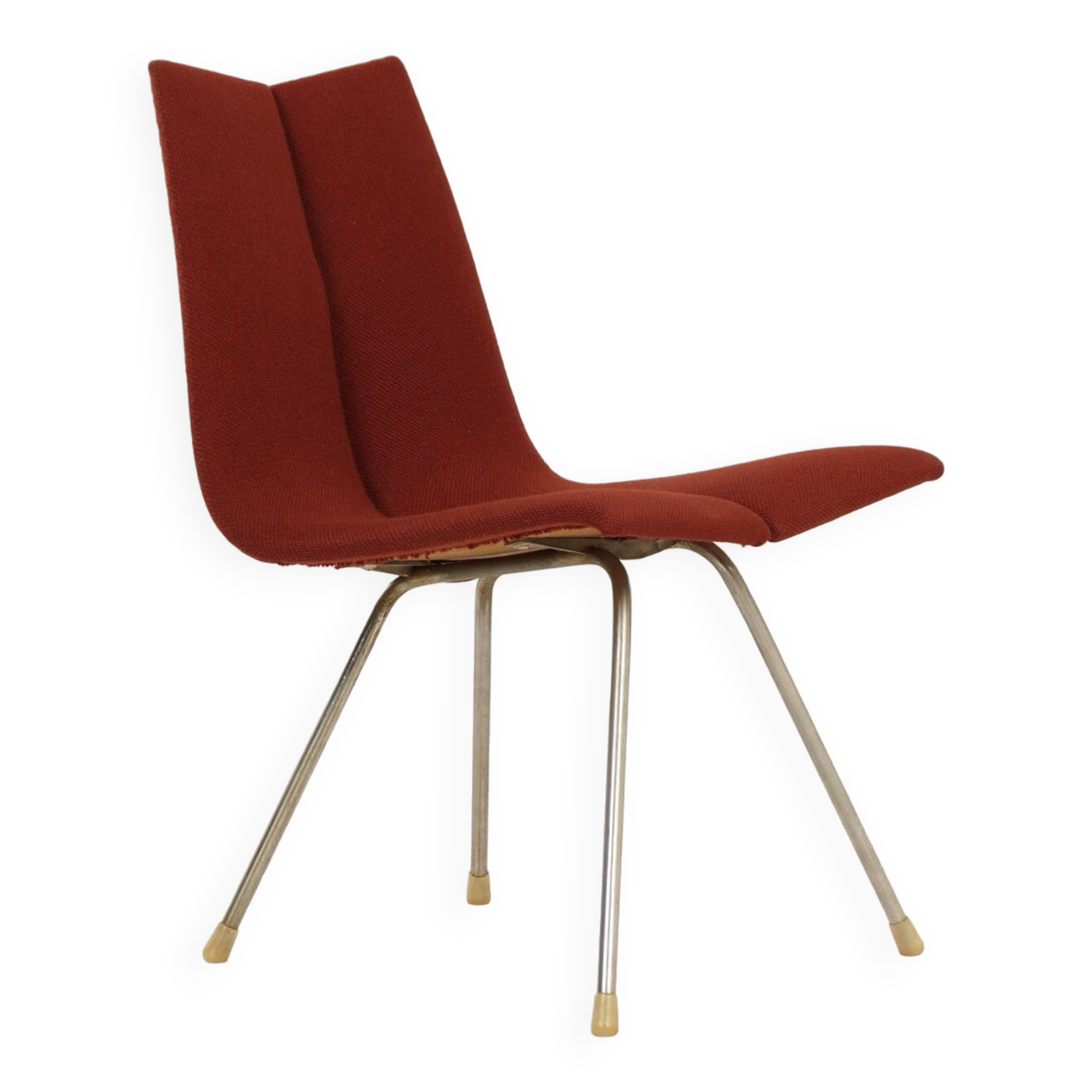 ‘ga’ chair by hans bellmann for horgenglarus, 1955 – red