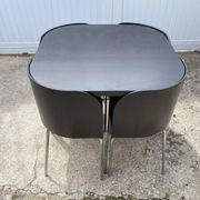 Fusion model table and 4 chairs set by Sandra Kragnert Swedish 90s