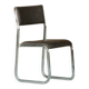 Mid-century Gastone Rinaldi metal chair, Italy 1970s