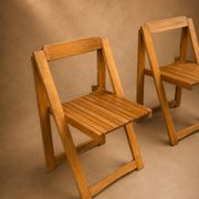 Set of 4 Aldo Jacober / Alberto Bazzani chairs.