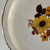 Antique Digoin earthenware dessert plates
