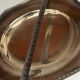 Art Deco Silver Metal Centerpiece - Octagonal Shape