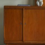 Mid-century buffet/enfilade in teak and oak, Danish cabinetmaker, 1960s