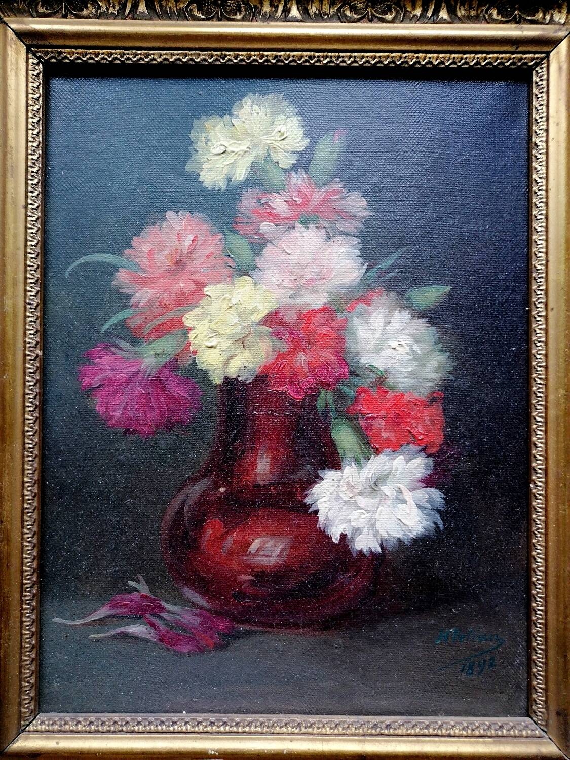 Painting. ancient. 19 eme