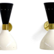 1950s-style Italian wall sconces