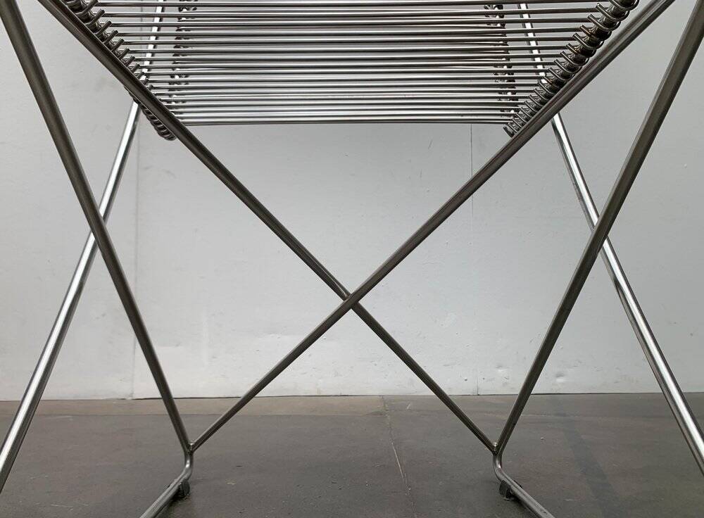 Postmodern German cantilever chair by Till Behrens for Schlubach, 1980s.