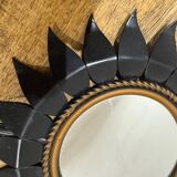 Chaty Vallauris flower mirror