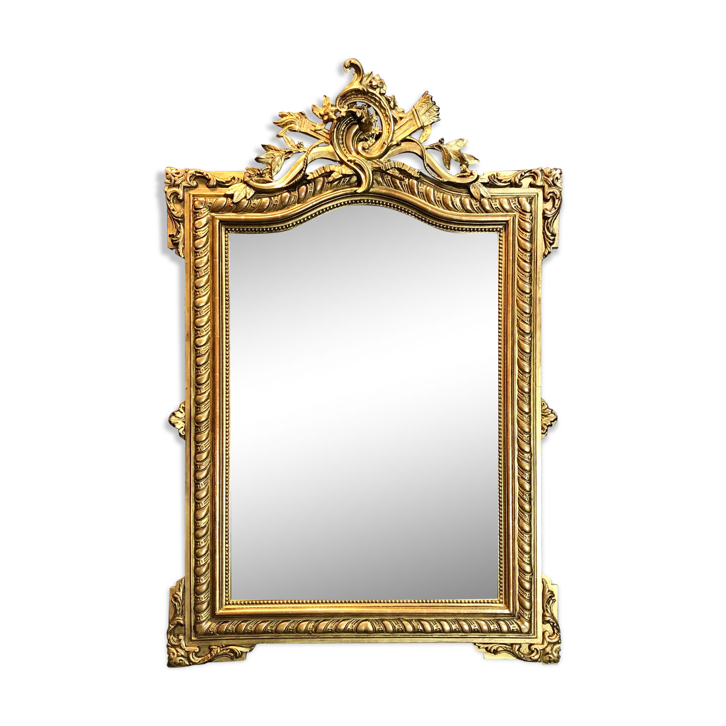 Miroir ancien 123x83 cm XIXè