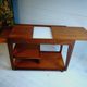 Retro remploy teak & afrormosia drinks trolley hostess trolley, 60s
