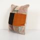 Hand Embroidery Cushion Cover, Turkish rug Pillow Case, Home Decoration pillow, oversize Patchwork