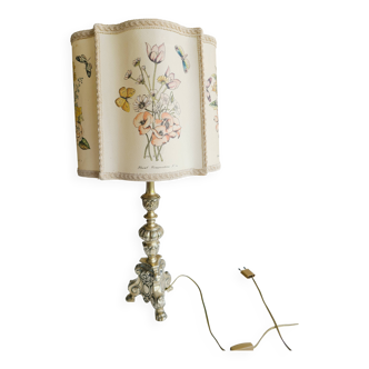 Anvienne lampe candelabre en bronze XIX