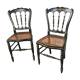 Paire de chaises Napoléon III