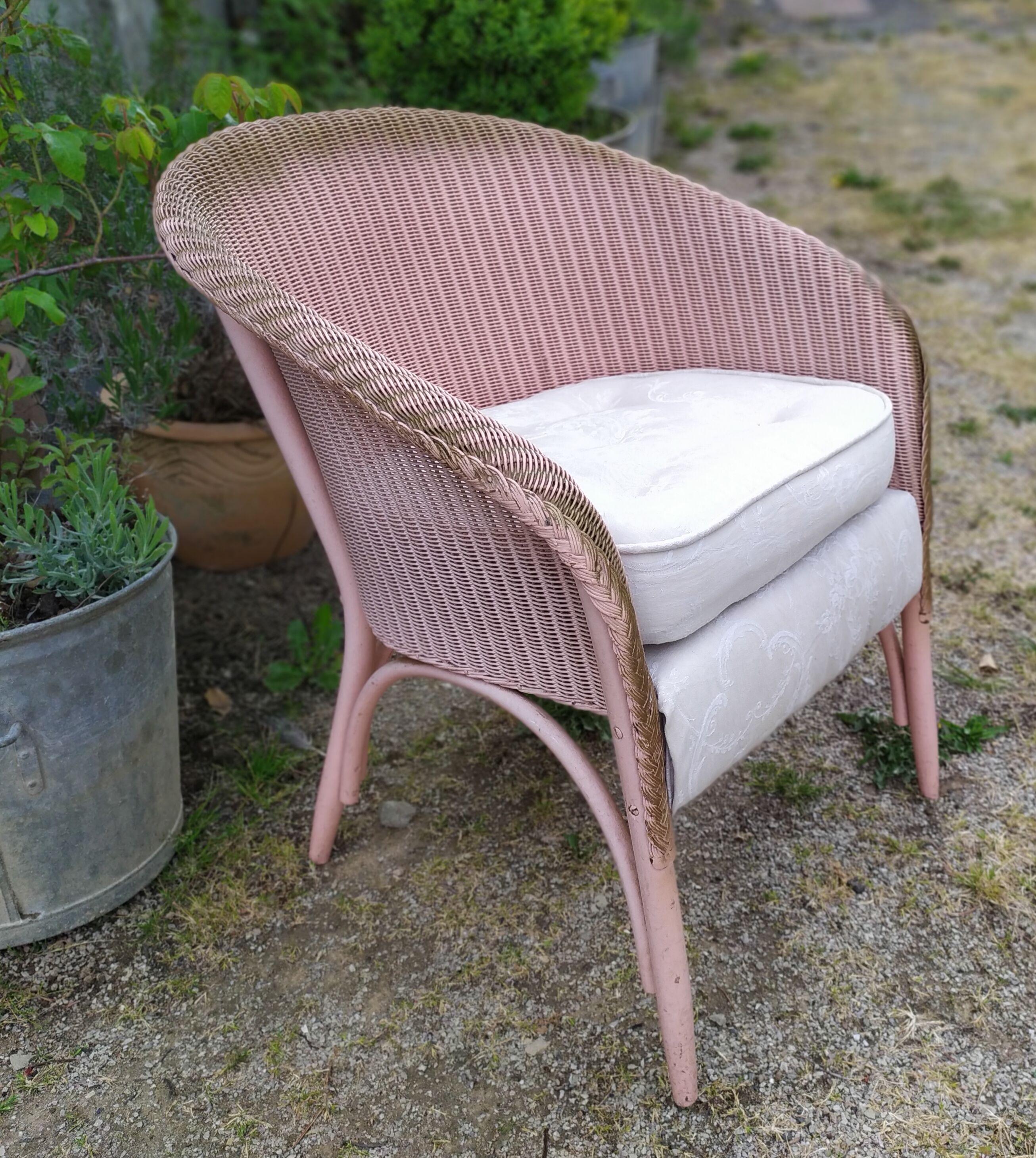 Lloyd loom chair