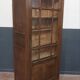 Armoire vitrine porte vitrée bois art déco