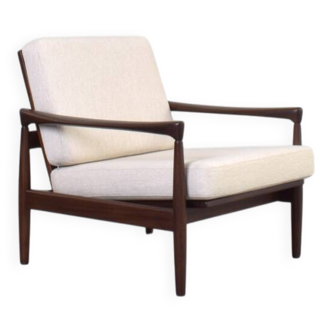 Fauteuil lounge Kolding en teck, style Mid-Century, conçu par Erik Wørts pour IKEA, années 1960