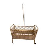 Wicker baby bed