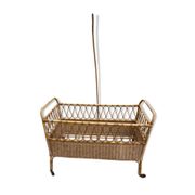 Wicker baby bed