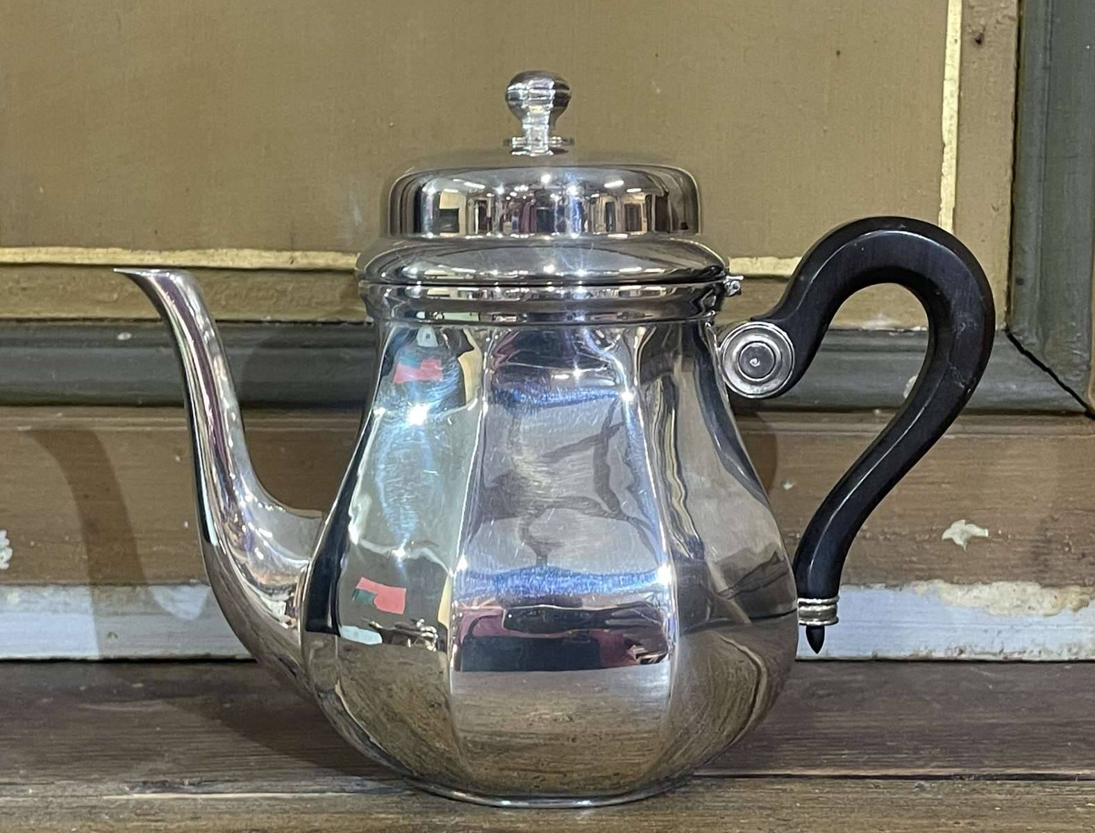 1950s silver plated metal jug