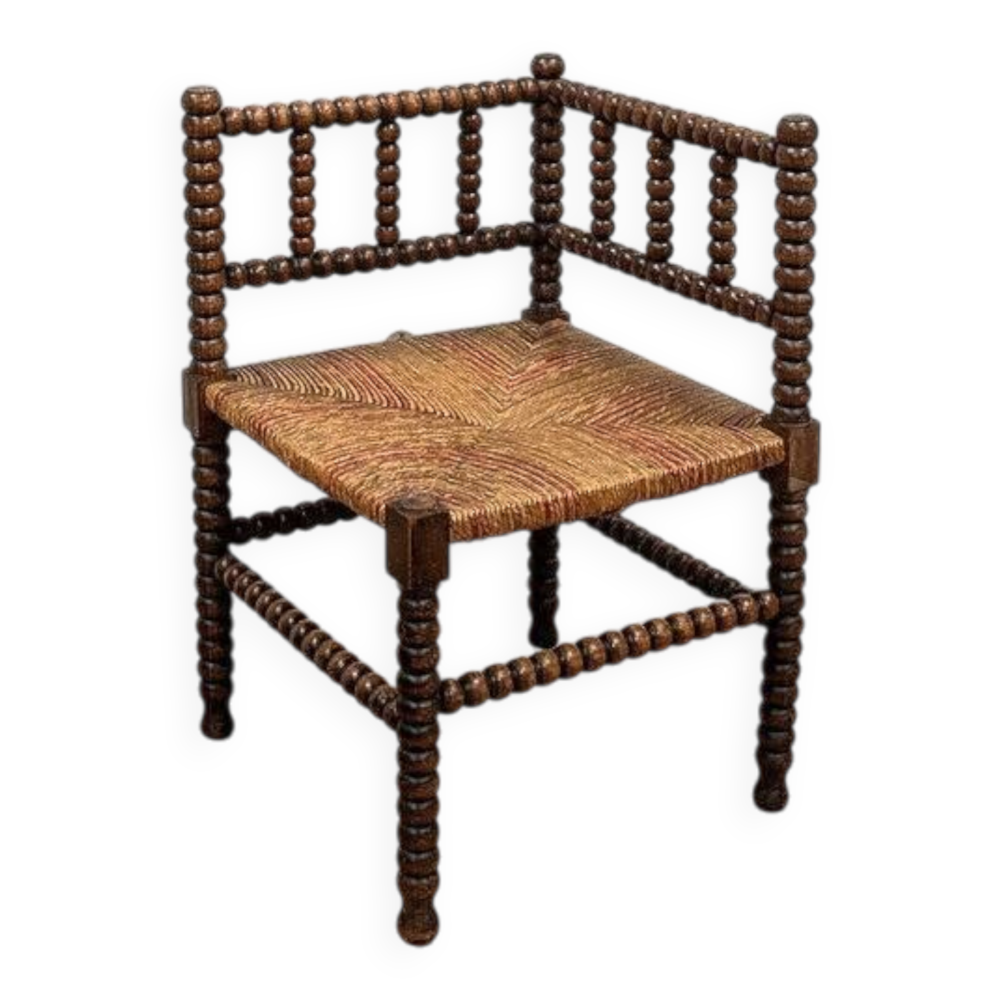 Rustic oak chair